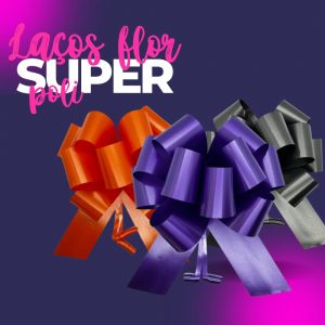 Laço Prático POLI  (PLÁSTICO) - Super Pct/c10 - Cores Lisas